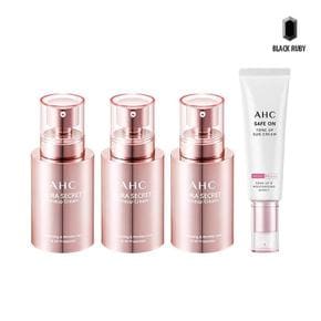 AHC 아우라 시크릿 톤업크림 50g x3 + 톤업 선크림 50ml (S18841195)