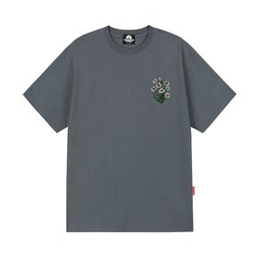 DAISY FLOWER BUNDLE GRAPHIC 티셔츠 - 그레이
