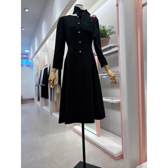 잇미샤 [여주점] 여성 리본 타이 플레어 원피스(ITQ2YOP910)