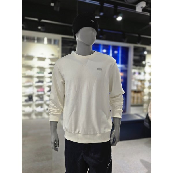 [파주점] 공용 베이직 스몰로고 기모 맨투맨(FS2POG4101U-SWH)