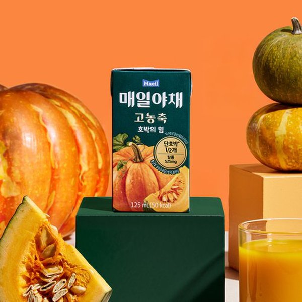 야채 고농축 호박의 힘 선물세트 125ml 24팩