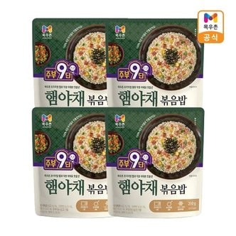 목우촌 주부9단 햄야채볶음밥 210g x4개