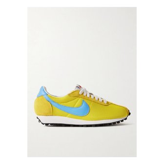 나이키 Ld-1000 가죽 브러시드 스웨이드 트리밍 메시 스니커즈 브라이트 옐로 1647597353248277