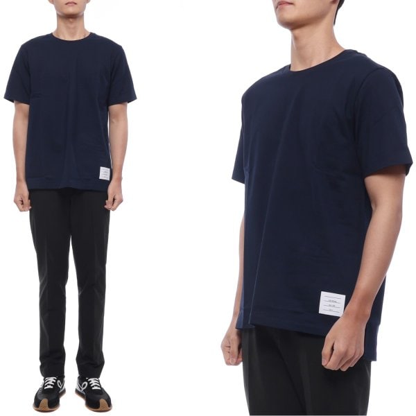 [부산점] 26SS 남성 삼선탭 반팔티셔츠 (MJS067A 00042 415 26S)