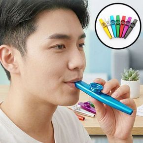 메탈 카주 음악 악기 교육용 교구 떨림막 허밍 카쥬 까주 까쥬
