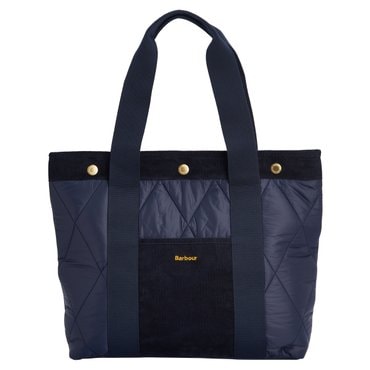바버 25FW 여성 네이비 Healy 토트백 URBA5F302N2