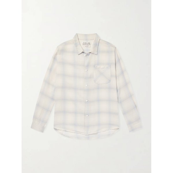 레미 릴리프 비옐라 체크 울 블렌드 셔츠 46376663163074108