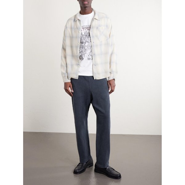 레미 릴리프 비옐라 체크 울 블렌드 셔츠 46376663163074108