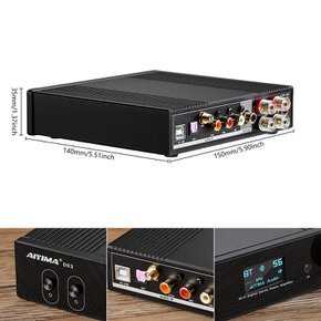 AIYIMA D03 Bluetooth5.0 파워 앰프 150W