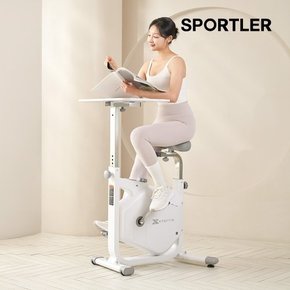 (공식)스포틀러 엑스테라 테이블 바이크 좌식 실내자전거 유산소 운동기구 가정용 홈트 헬스
