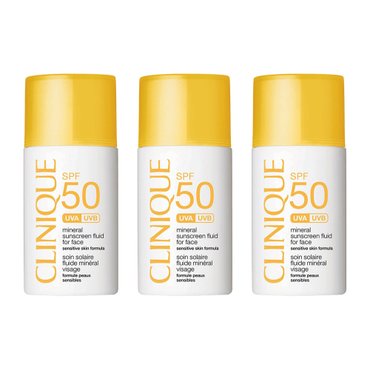  Clinique 크리니크 미네랄 선크림 SPF50 30ml 3개