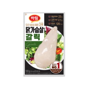 하림 닭가슴살갈릭 100g 15봉