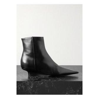토템 더 샤프 가죽 앵클 부츠 블랙 1647597353250503