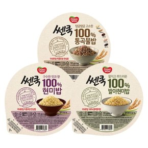 동원 쎈쿡 100프로 통곡물밥 195g 24개/현미밥/발아현미밥 선택
