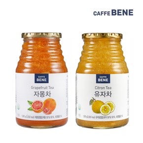 유자차 1kg+자몽차 1kg 과일청