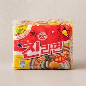 오뚜기 진라면 매운맛 (120GX5)