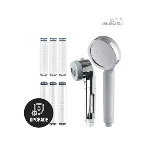 디클린 히든필터뷰어 주방헤드+샤워기 와이드(무광그레이)+항균필터(3입) SET