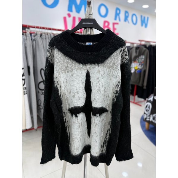 [여주점] 크로스모헤어니트 블랙JFZZ51A15