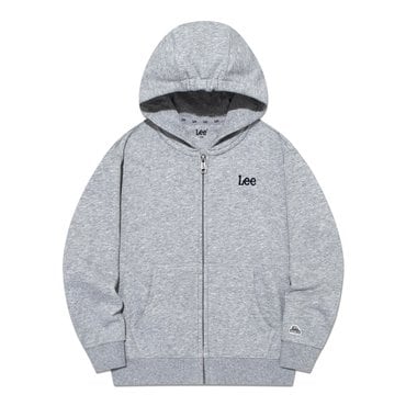 Lee Kids 베이직 후드 집업 멜란지그레이 LK2501HZ01MG