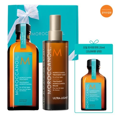 [공식수입원]BEST&NEW 트리트먼트 세트(오일100+미스트100)+오일 25ml 증정