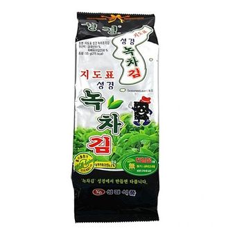 제이큐 지도표 성경 녹차김 간편 반찬 50g x 20개