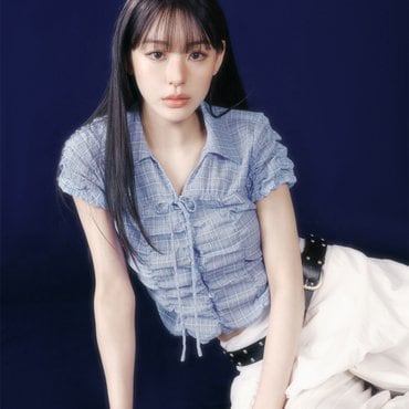 레이브 String Shirring Blouse VW5MB124_2color