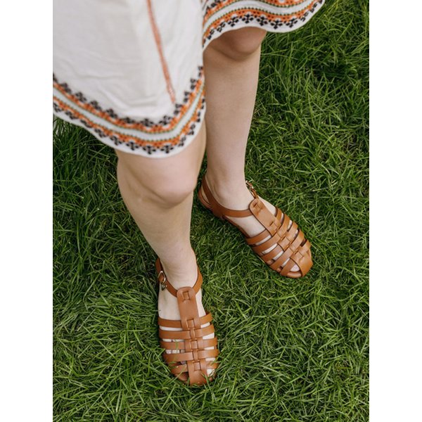 Lolo 로로 클래식 T 스트랩 피셔맨 샌들_5colors (2cm)