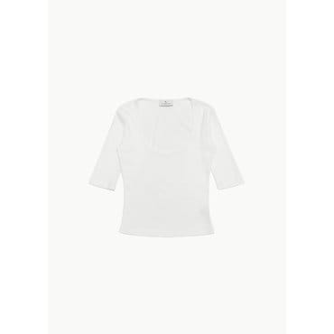 샵아모멘토 길 로드리게즈 25PF  Celine Half Sleeve Top (2 Colors)