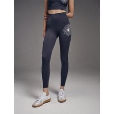 BEURRE ULTIMATE COMFORT full leggings theflower_CHARCOAL IVORY