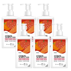 오클린 친환경 주방세제 용기 750ml x 6개[33279155]