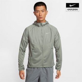 나이키 맨즈 나이키 스피어 마일러 써마 핏 발수 러닝 재킷 NIKE FZ1112-053