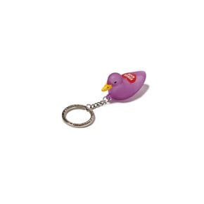 덕 PVC 키링 열쇠고리 (퍼플) HM27GD093