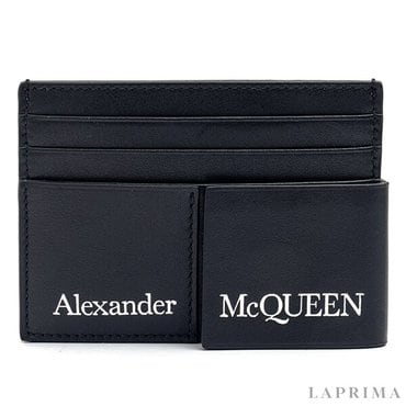 알렉산더맥퀸 라프리마 [ALEXANDER MCQUEEN] 알렉산더맥퀸 남성 로고 카드지갑 726564-1AAJO-1000