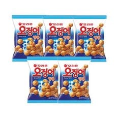 오리온 오징어 땅콩 180g x 5개 / 땅콩과자 오징어맛