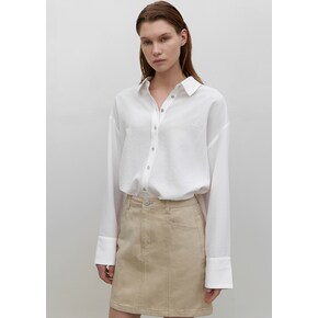 (BL-4209)ESSENTIAL WRINKLE OVERFIT SHIRT