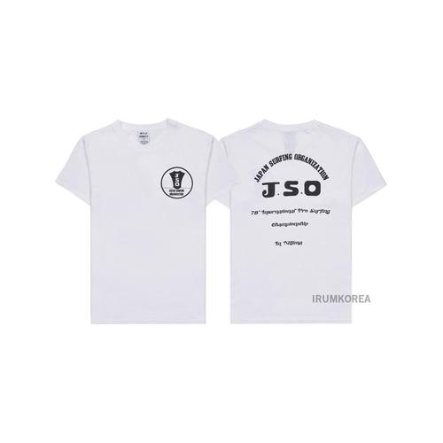 와일드 동키SS25 남성 JSO 티셔츠 T JSO WHITE