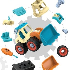 레츠토이 중장비 만들기 DIY 유아 공구놀이세트 장난감