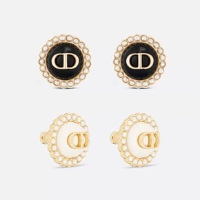 디올 DIOR PETIT CD Baroque Stud 이어링 귀걸이 E1835PTCVE