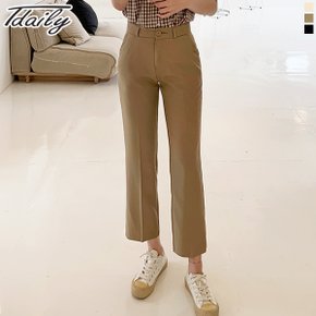 해브 슬림핏 9부 일자 슬랙스 스판 팬츠  3color _P078725567