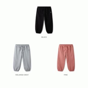 공용 스티브 헤드 패치 조거 팬츠 / Steve Head Patch Jogger Pants_A WHTME3922U