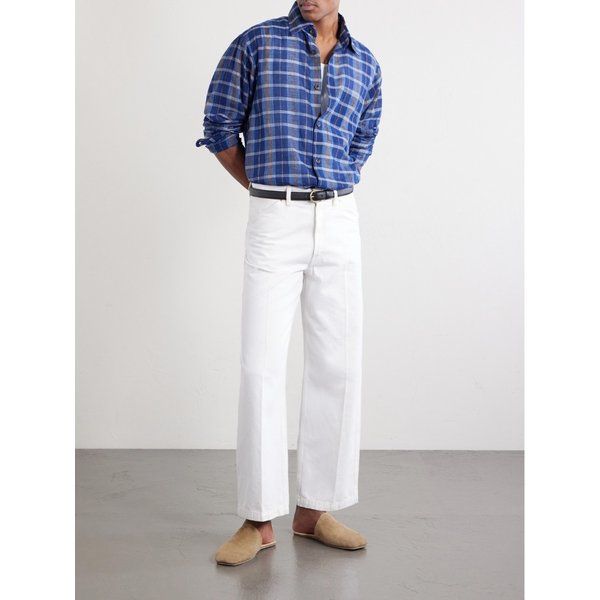 카틱 리서치 파타두이 체크 코튼 셔츠 46376663162975413