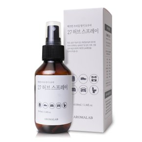 27 천연 허브 항균 스프레이 100ml /살균/탈취