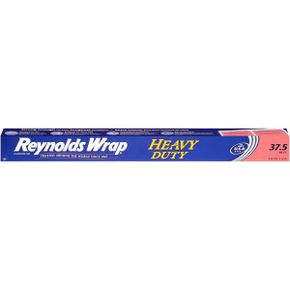 미국 레이놀즈 호일 Reynolds Wrap Heavy Duty Aluminum Foil 37.5 Sqft Pack of 1 1357461