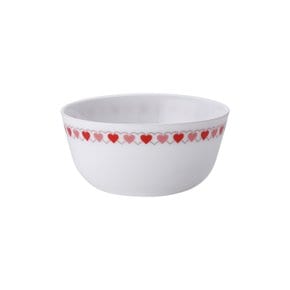 파이렉스 하트 밀크글라스 밥공기 12.5cm