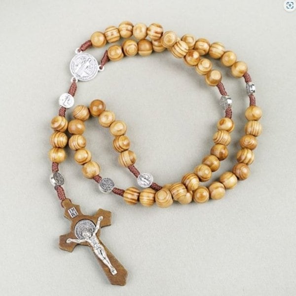 나무 십자가 목걸이 고급스런 팬던트 (WE3FD73)