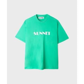 써네이 (U) 클래식 로고 스프레이 티셔츠 에메랄드 그린 CLASSIC T-SHIRT LOGO SPRAYED E