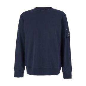 26SS 무스너클 하츠필드 크루넥 스웨트 셔츠 M35MS706 833 BLUE