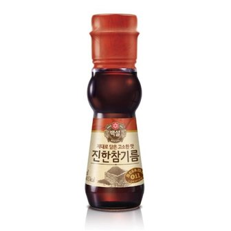  CJ제일제당 백설 고소한맛 진한참기름 50ml x12개