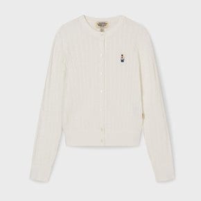 Steve High Gauge Cotton Cable Cardigan WHCKG2325F