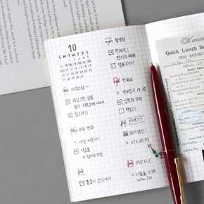 디자인 문구 포켓 노트 v.2  그리드